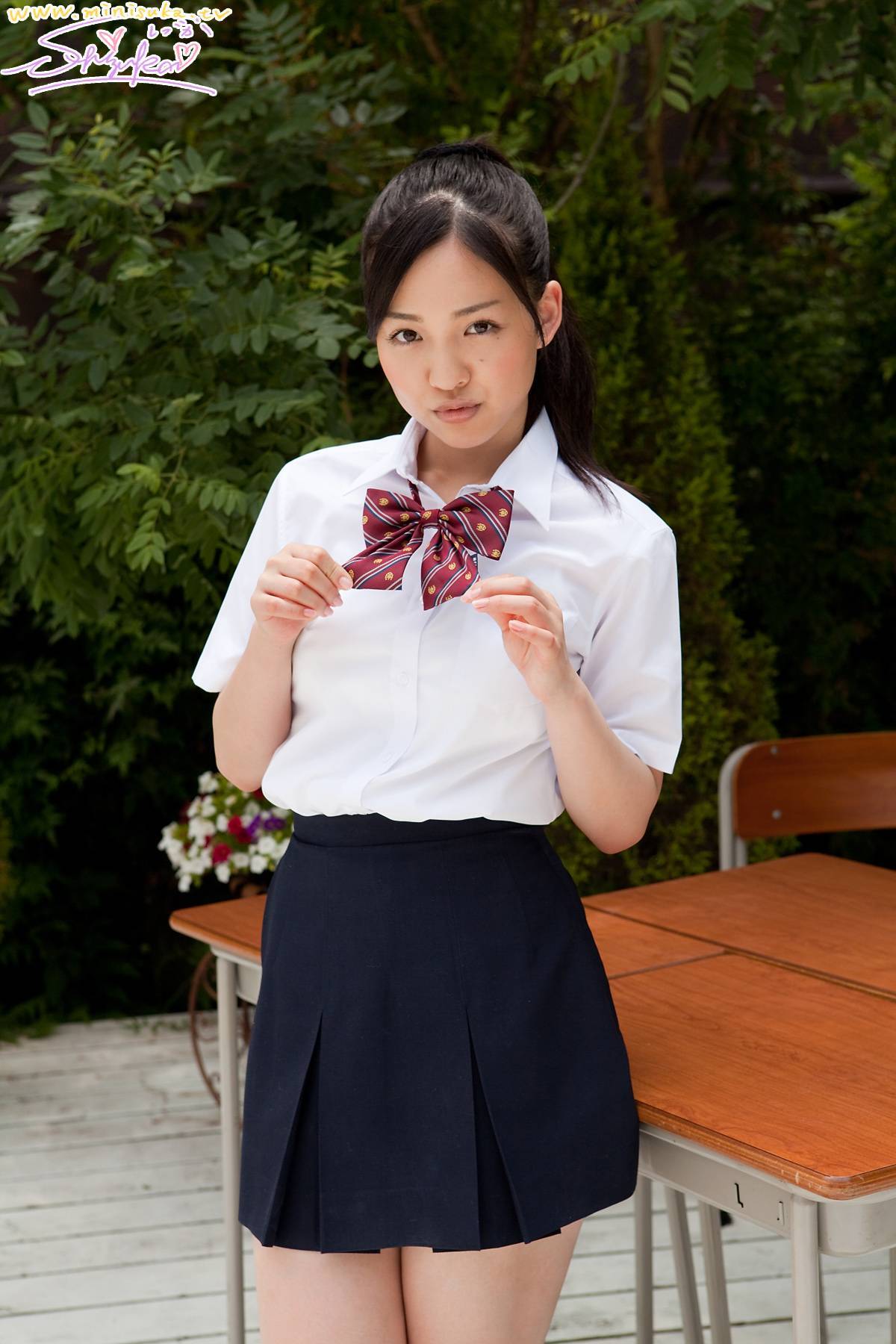 日本女优写真套图打包下载[Minisuka.tv]现役女子高生　しづか Vol.04